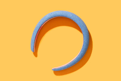 Maris Lt Wash Denim Headband