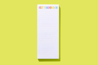 Best Teacher List Pad