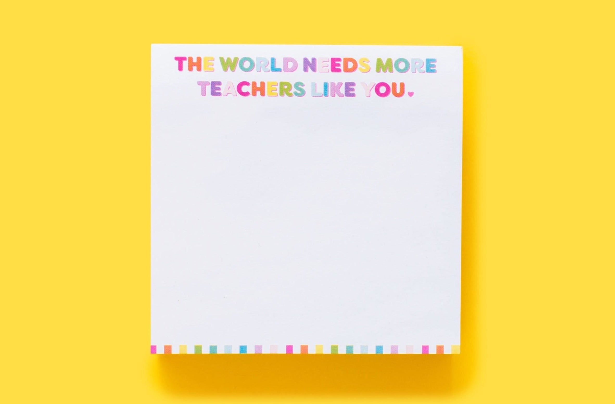 Best Teacher Ever Sticky Reminder Pad