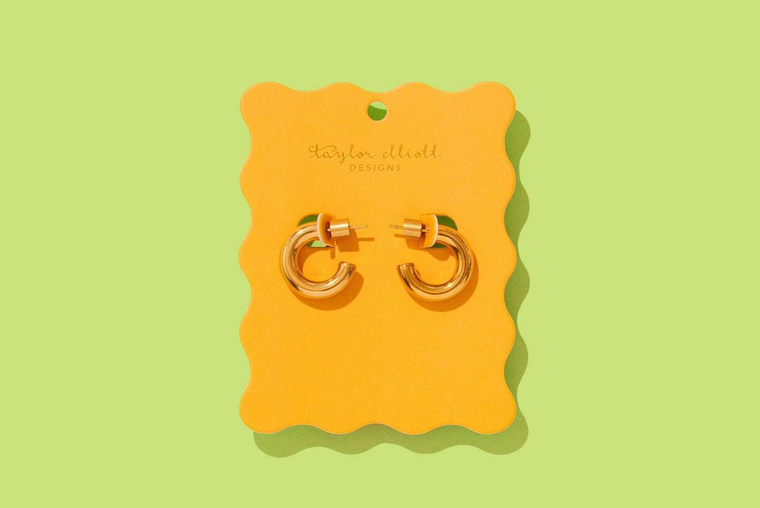 Terry Gold Small Hoop