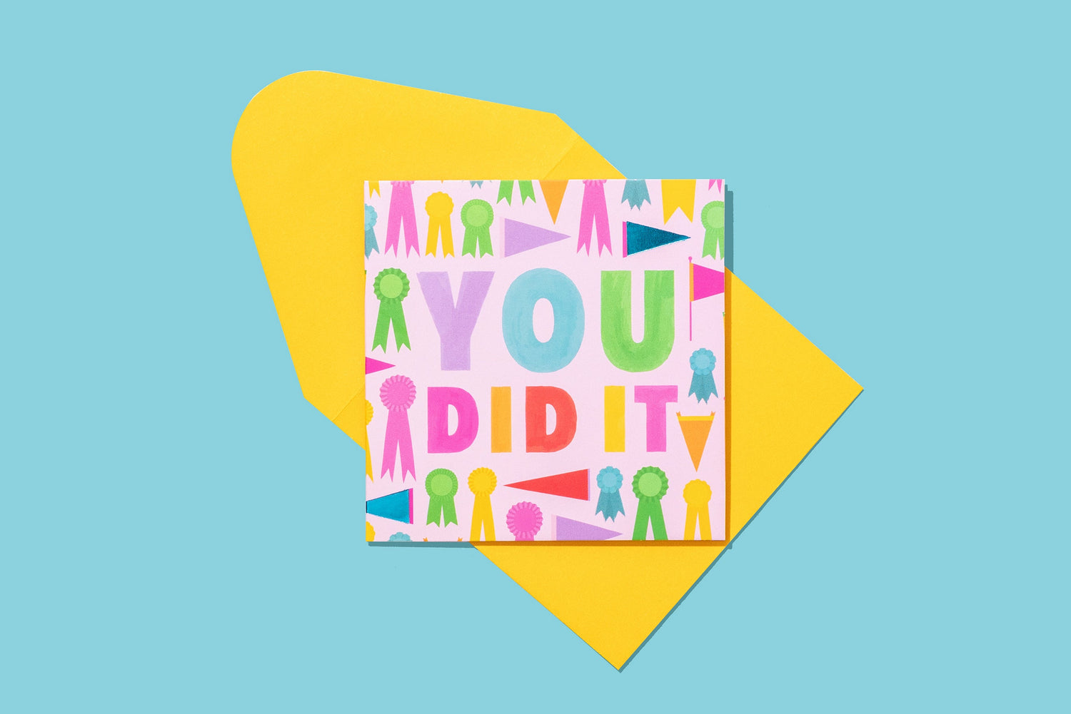 You Did It Enclosure Card