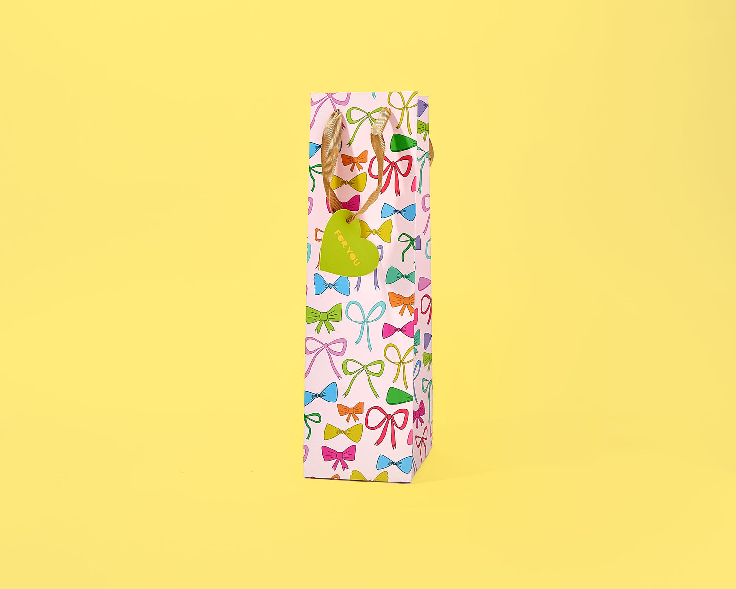 Colorful Bows Gift Bags (3 Sizes)