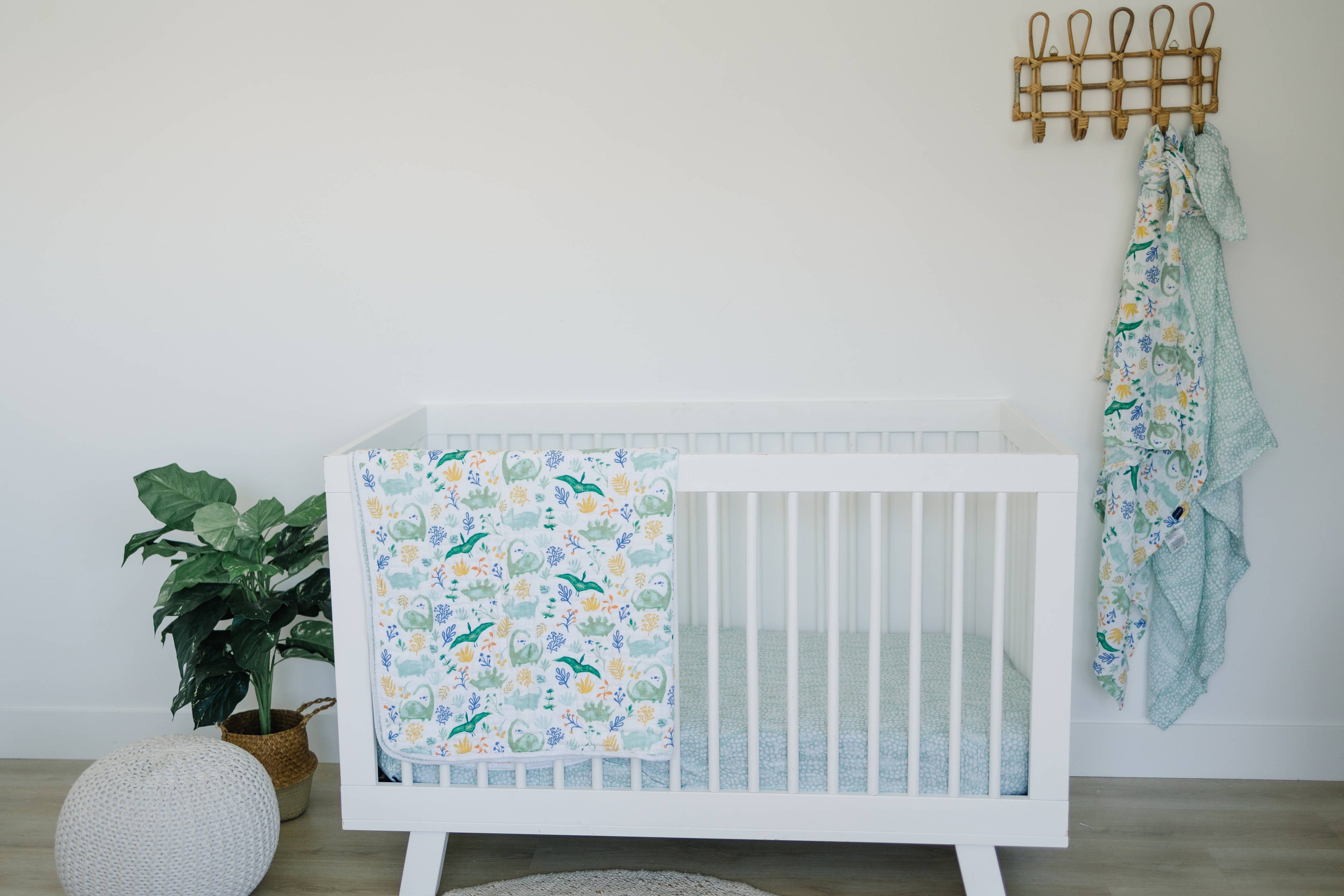 Upscale Classic Muslin Crib Sheet