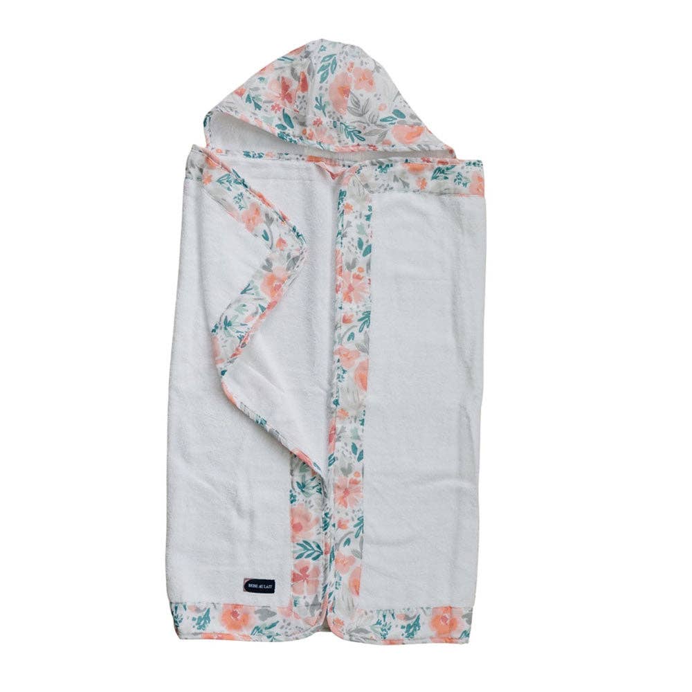 Whimsical Floral Baby Hooded Towel