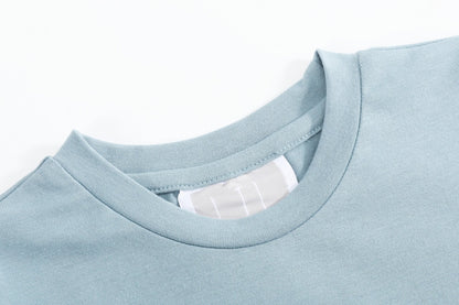 Blue ABC School Shirt and Shorts Set