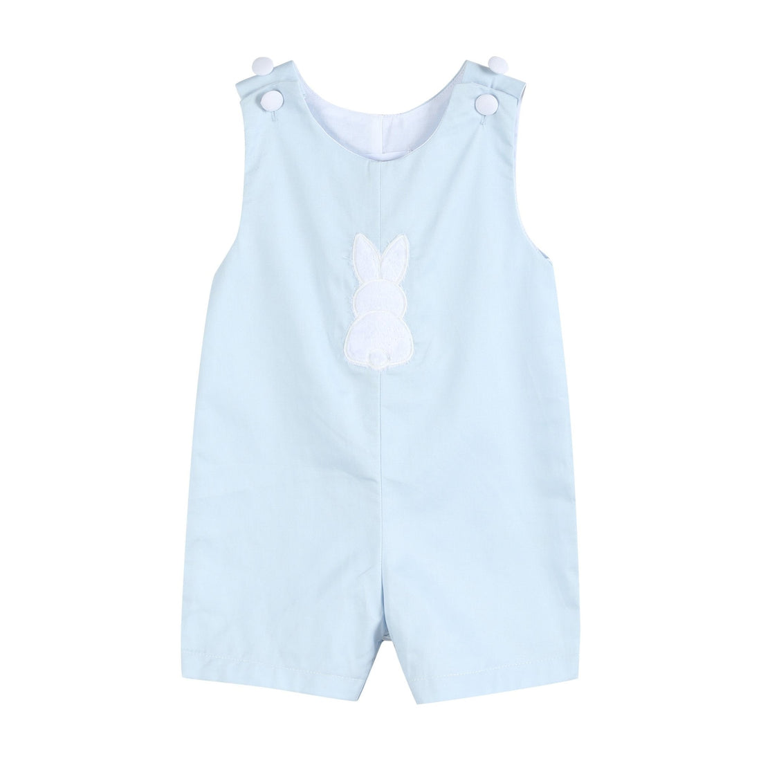 Blue Fuzzy Bunny Overalls