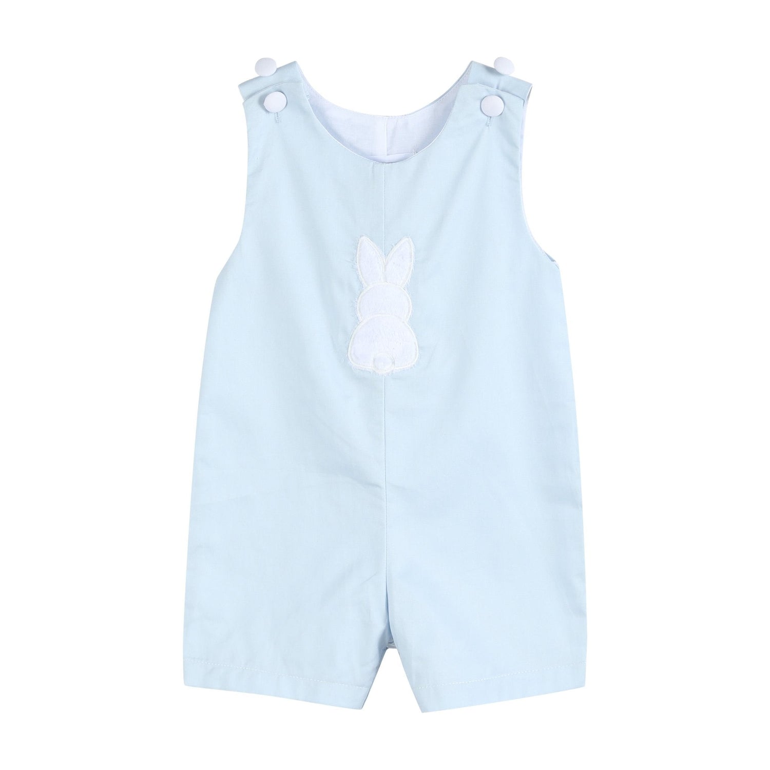Blue Fuzzy Bunny Overalls