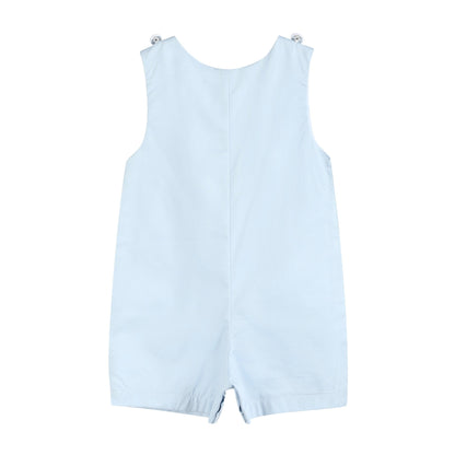 Blue Fuzzy Bunny Overalls