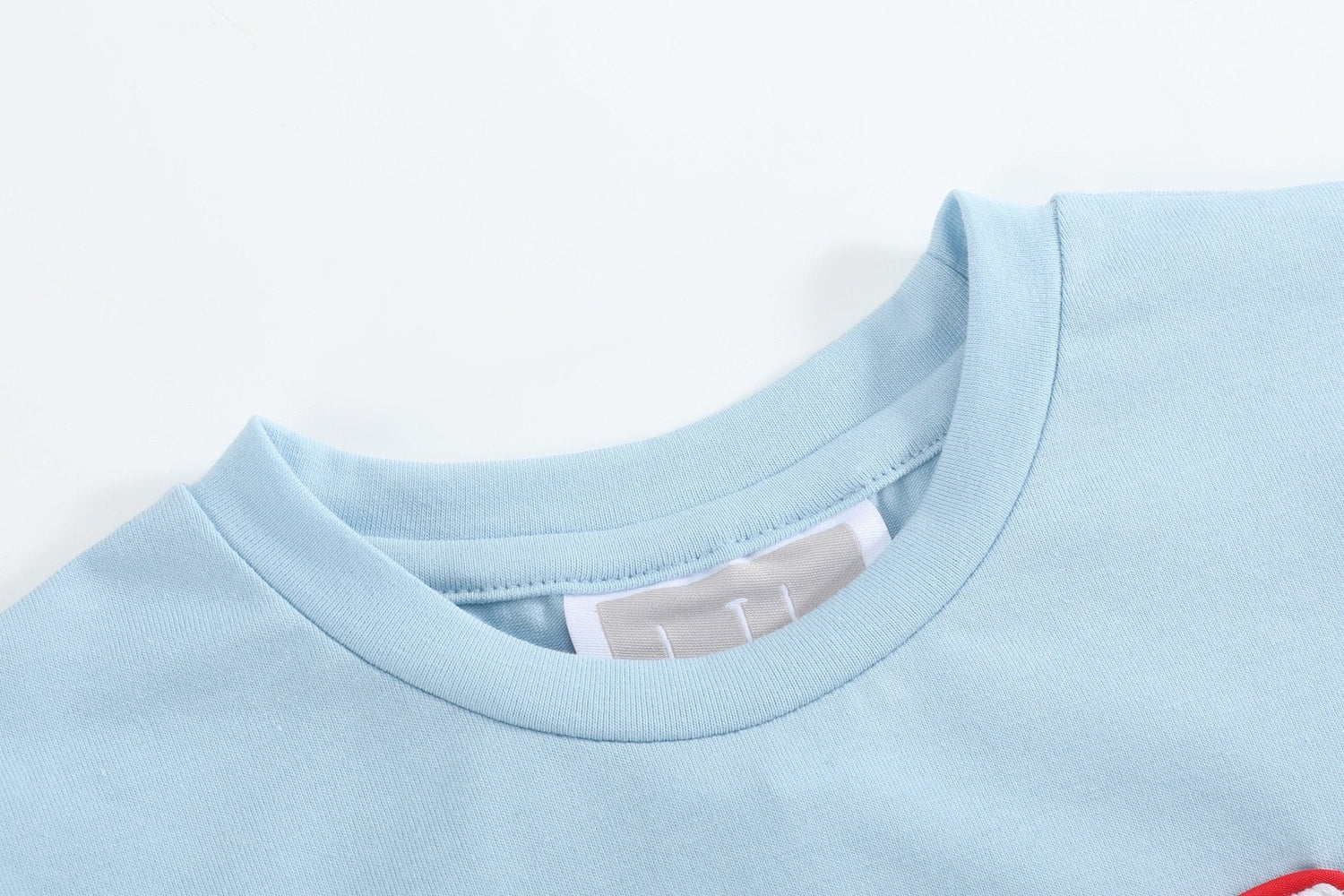 Blue Smocked ABC School Shirt and Shorts Set