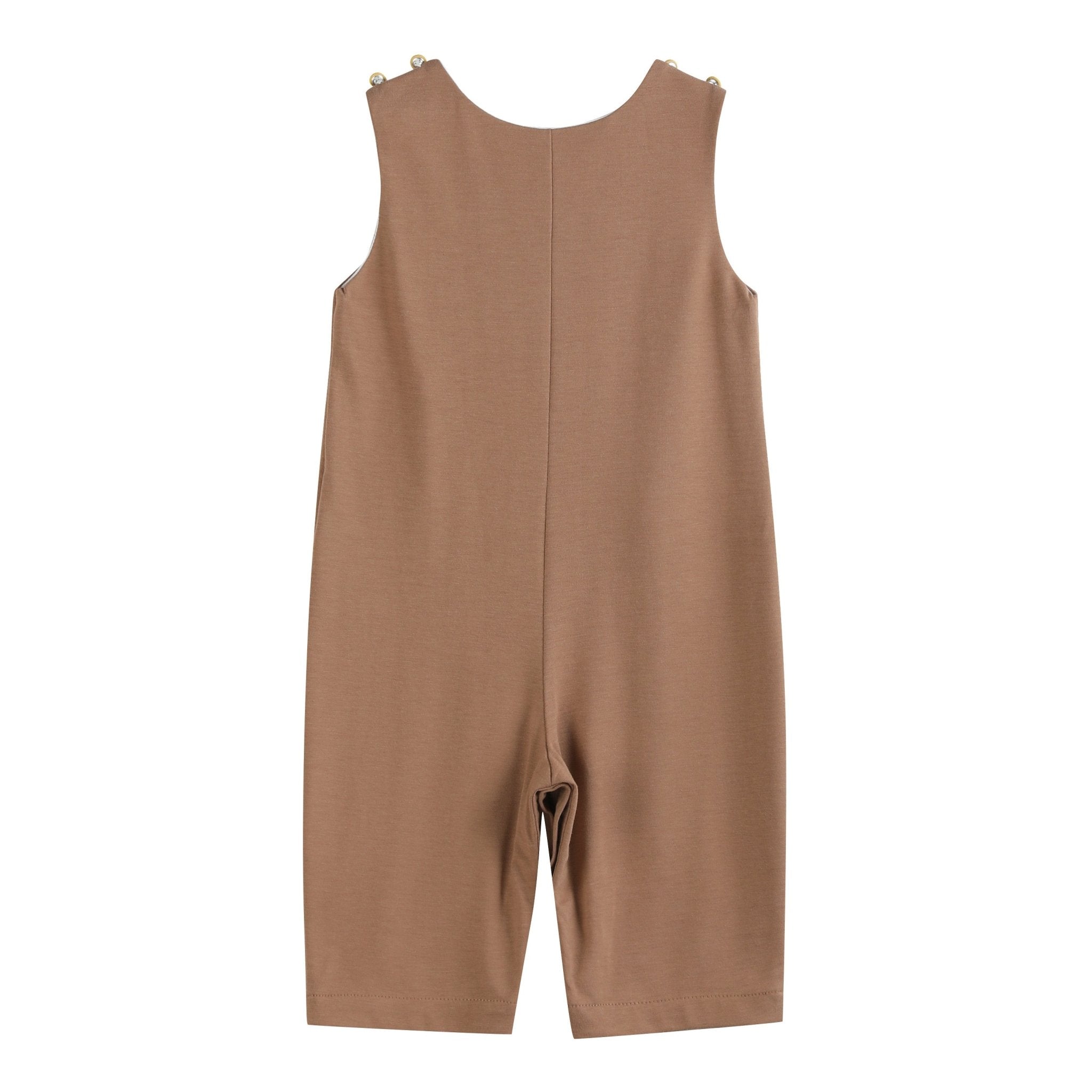 Brown Turkey Face Overalls