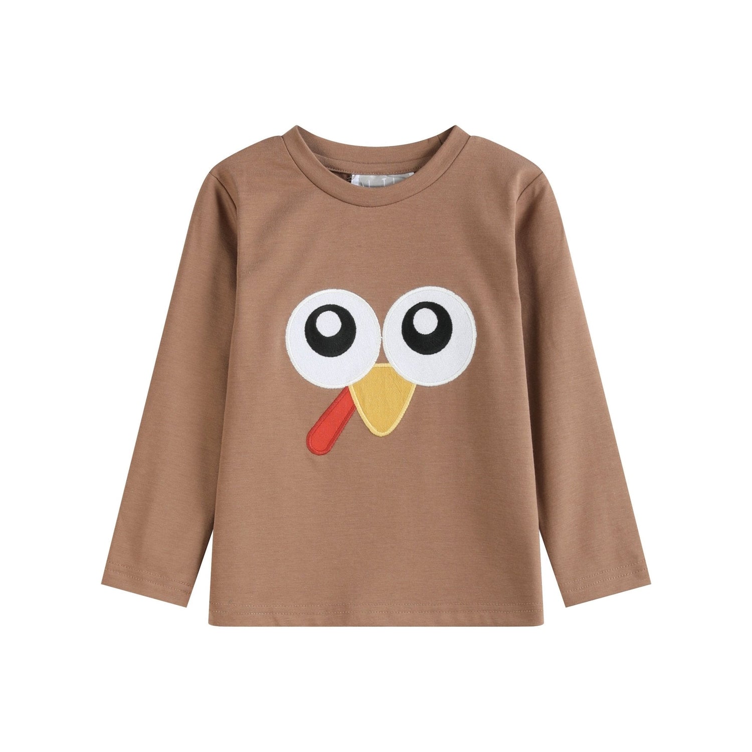 Brown Turkey Face T-Shirt