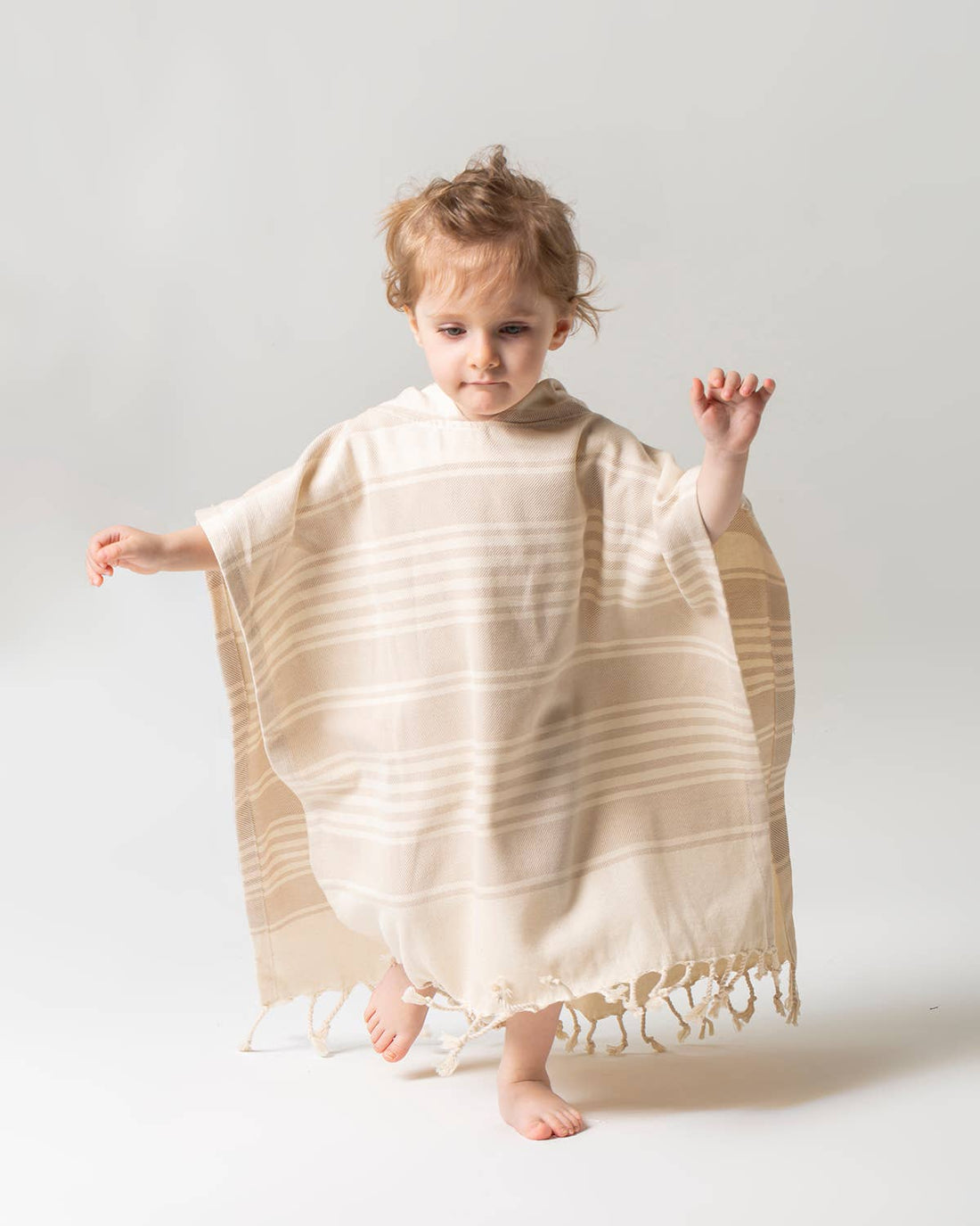 Kid Hooded Poncho Cover Up