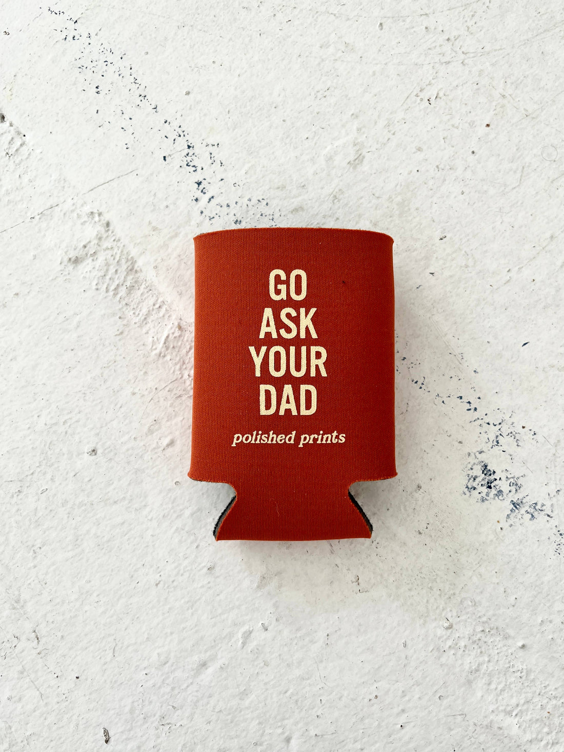 Ask Dad | Funny Printed Regular Can Drink Koozie