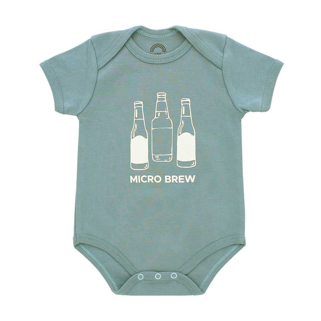 Micro Brew Funny Baby Gift Cotton Onesie