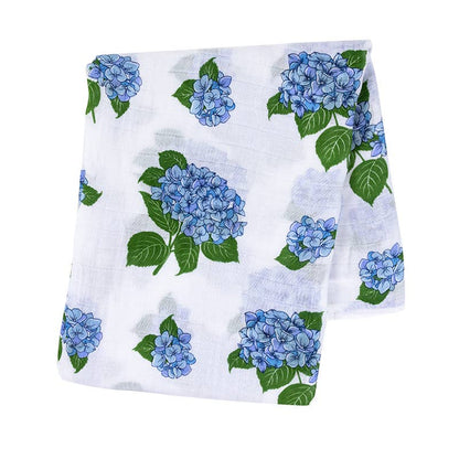 Hydrangeas Unisex Swaddle Blanket