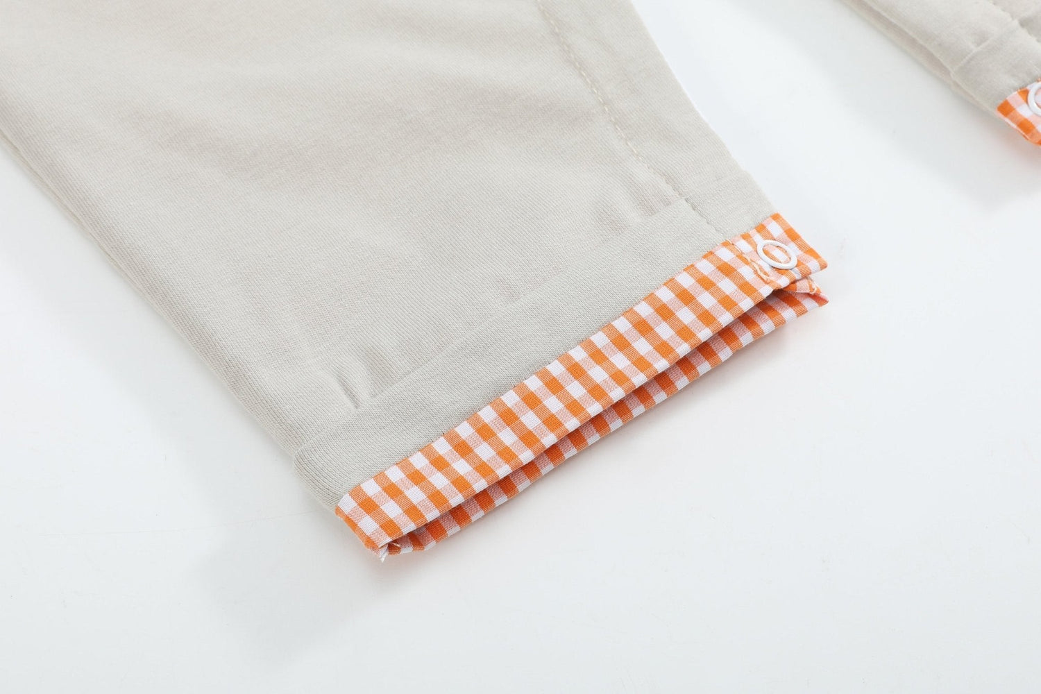 Gray Boo Applique Longalls