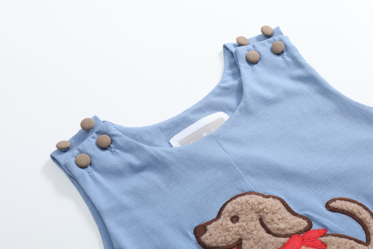 Heirloom Blue Puppy Dog Longall