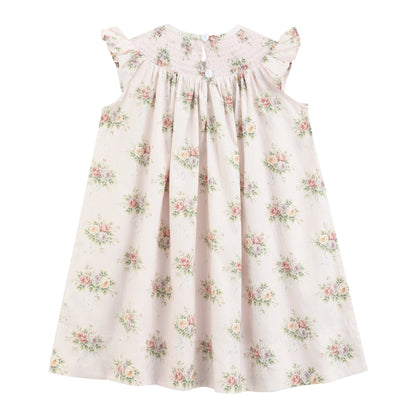 Heirloom Custom Rose Smocked Bishop Dress