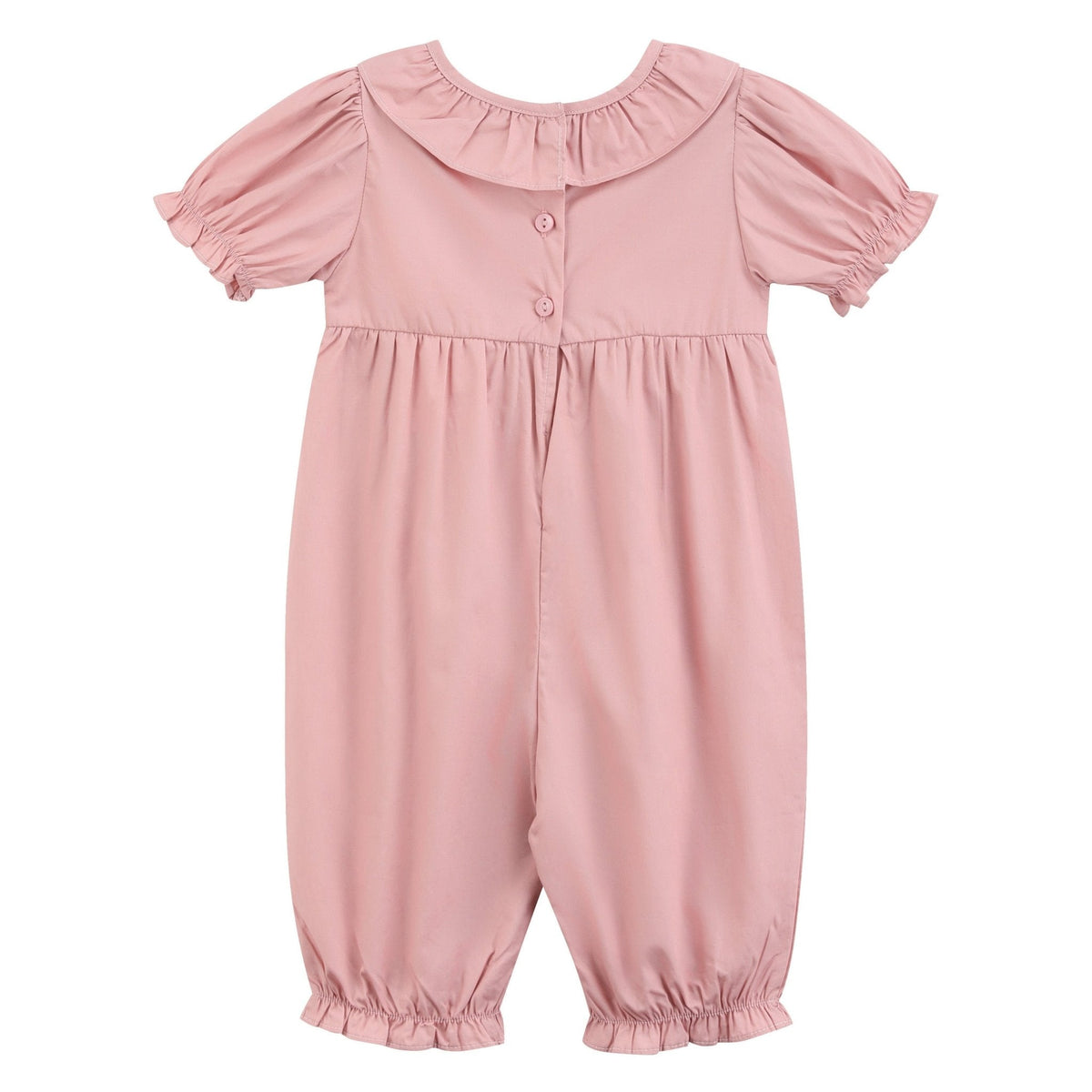 Heirloom Rose Ruffle Smocked Playsuit