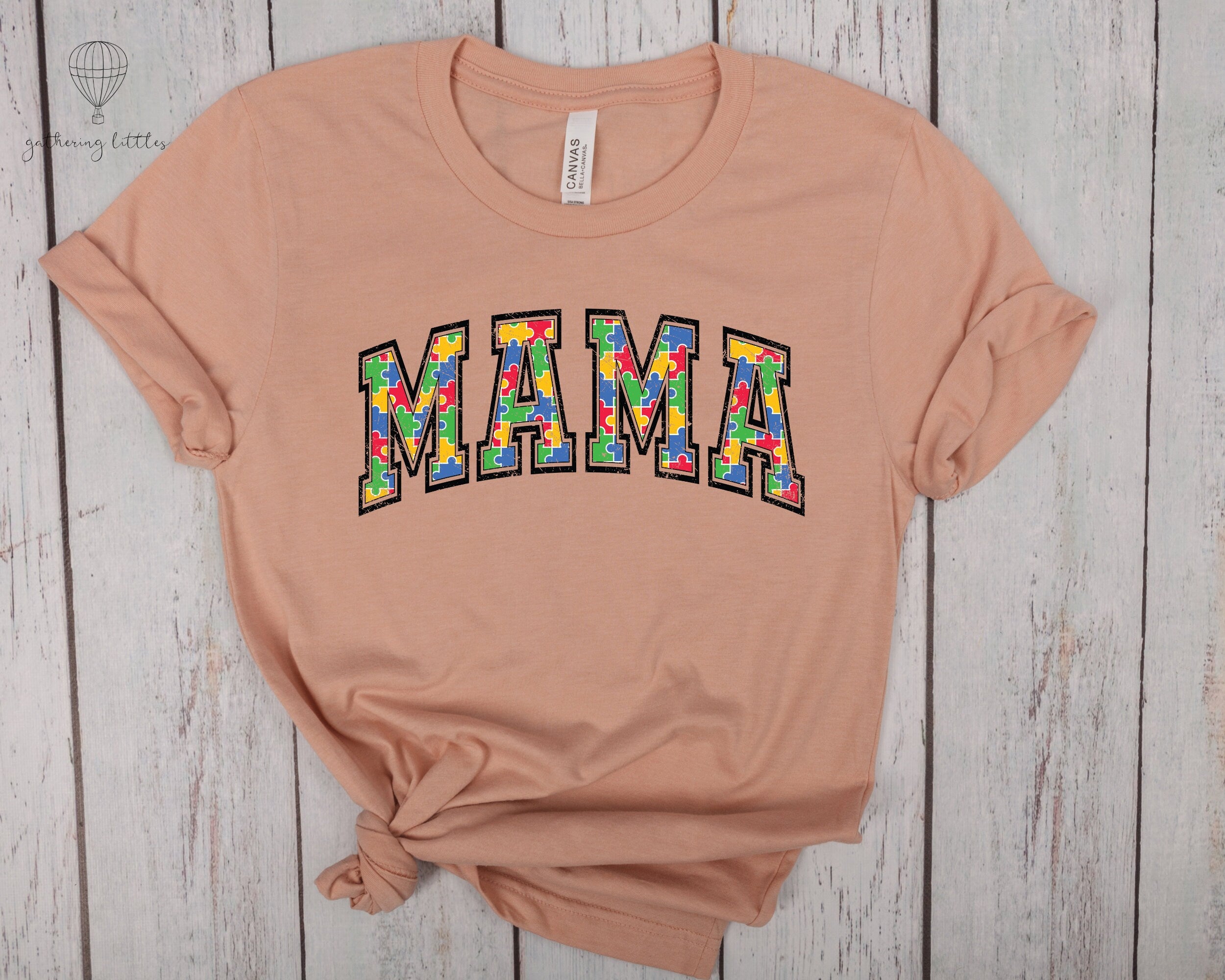 Autism Mama Shirt, Autism Shirt, Autism Awareness Shirt, Blessed Mom Shirt, Mothers Day Gift - Gathering Littles