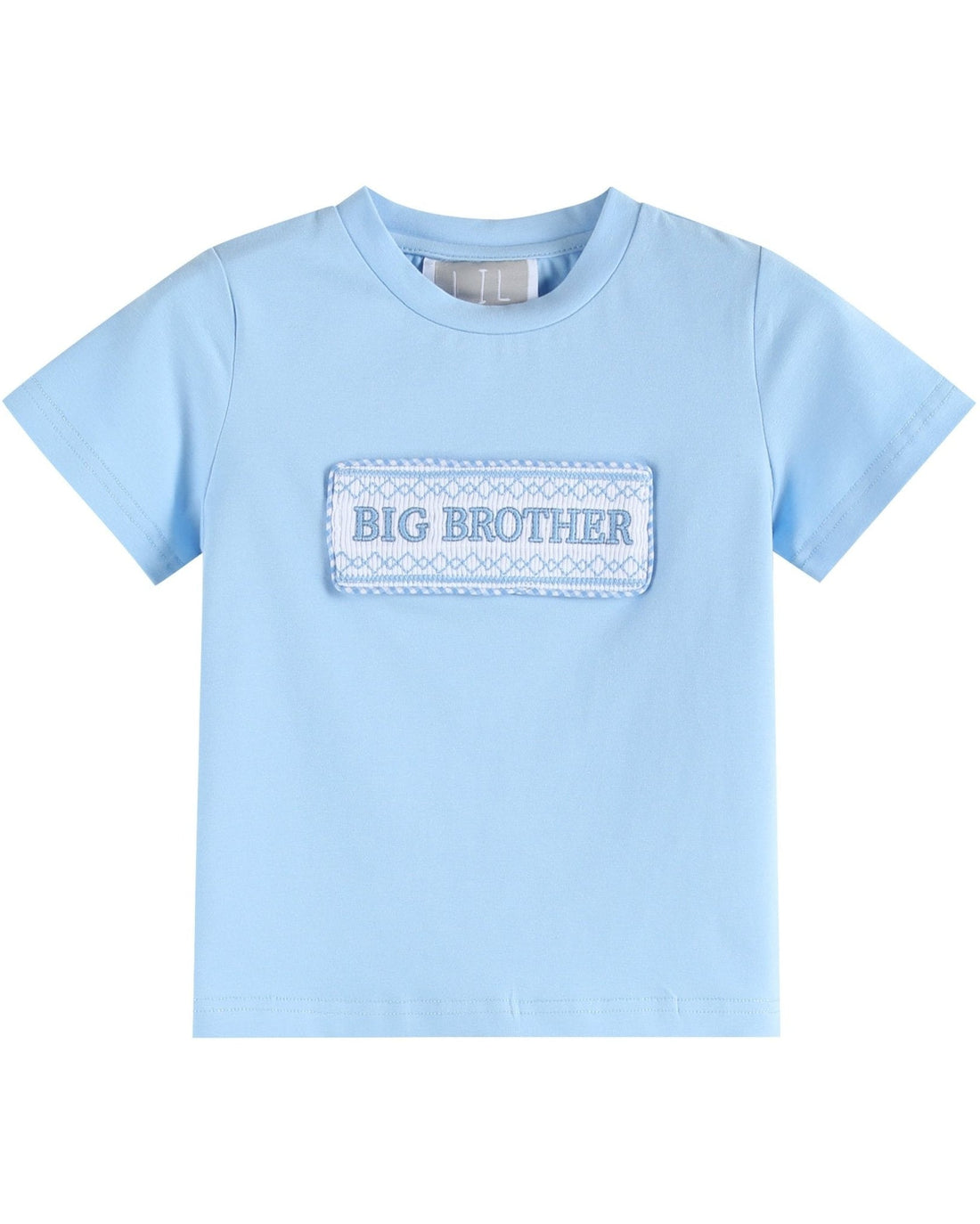 Light Blue Big Brother Smocked Shirt and Shorts Set