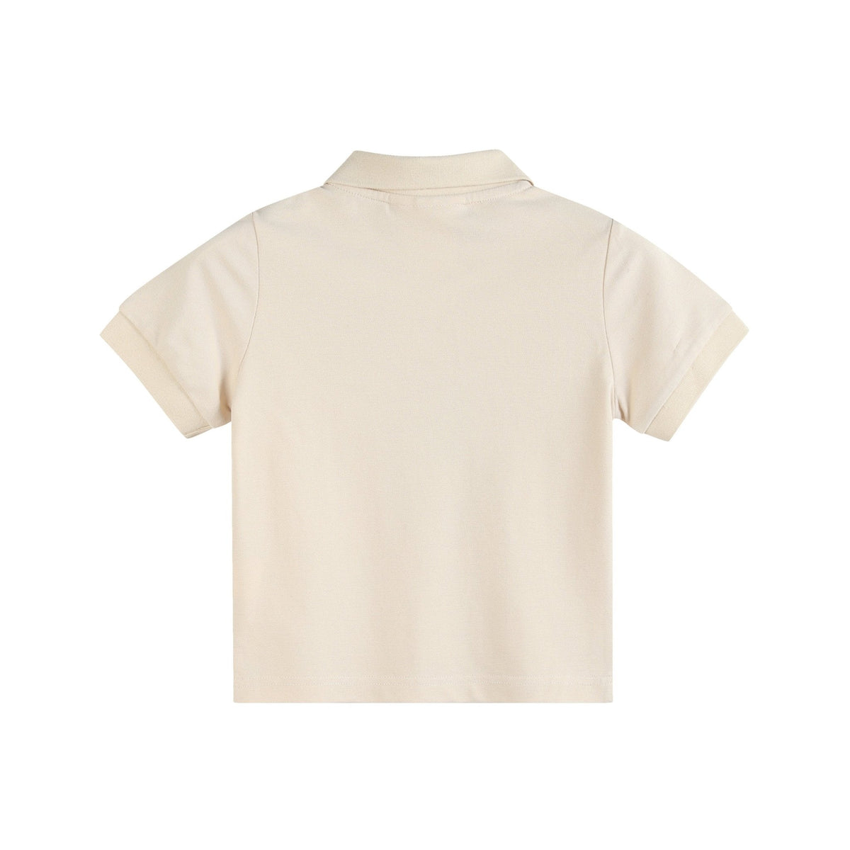 Light Brown Football Pocket Polo Golf Shirt