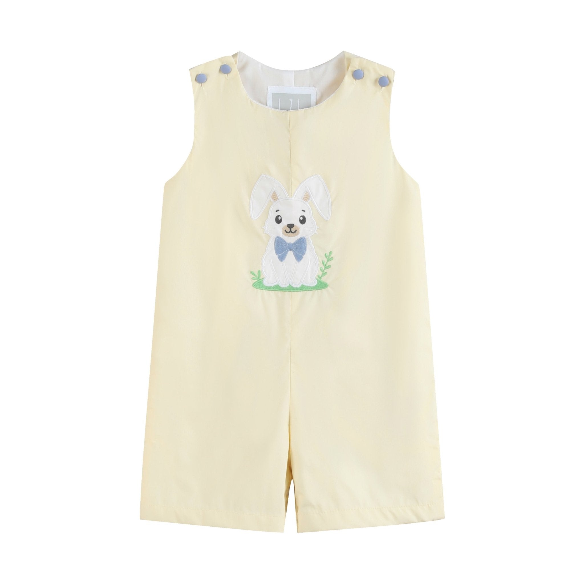 Light Yellow Bunny Shortalls