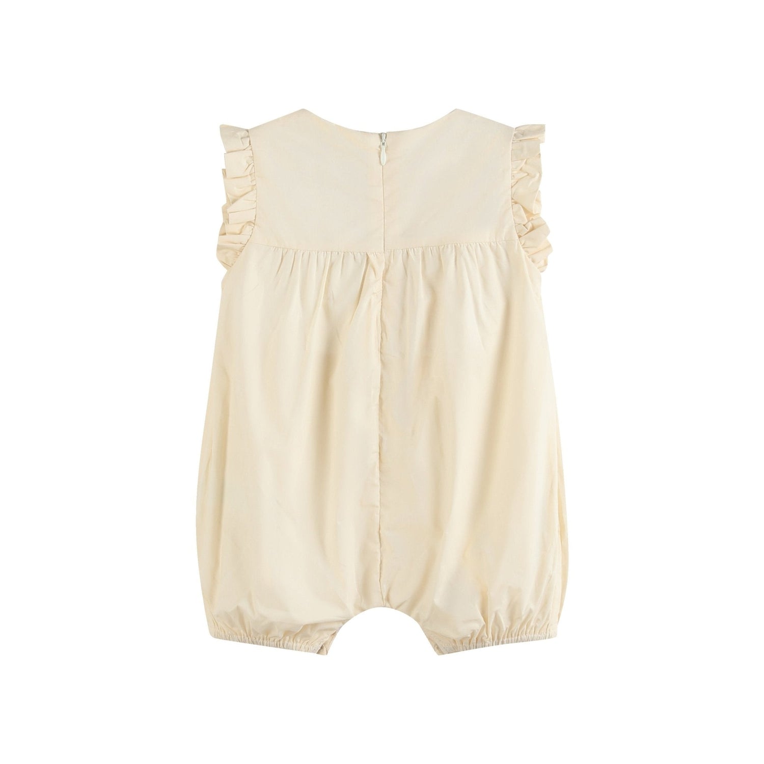 Light Yellow Ruffle Jumper Romper