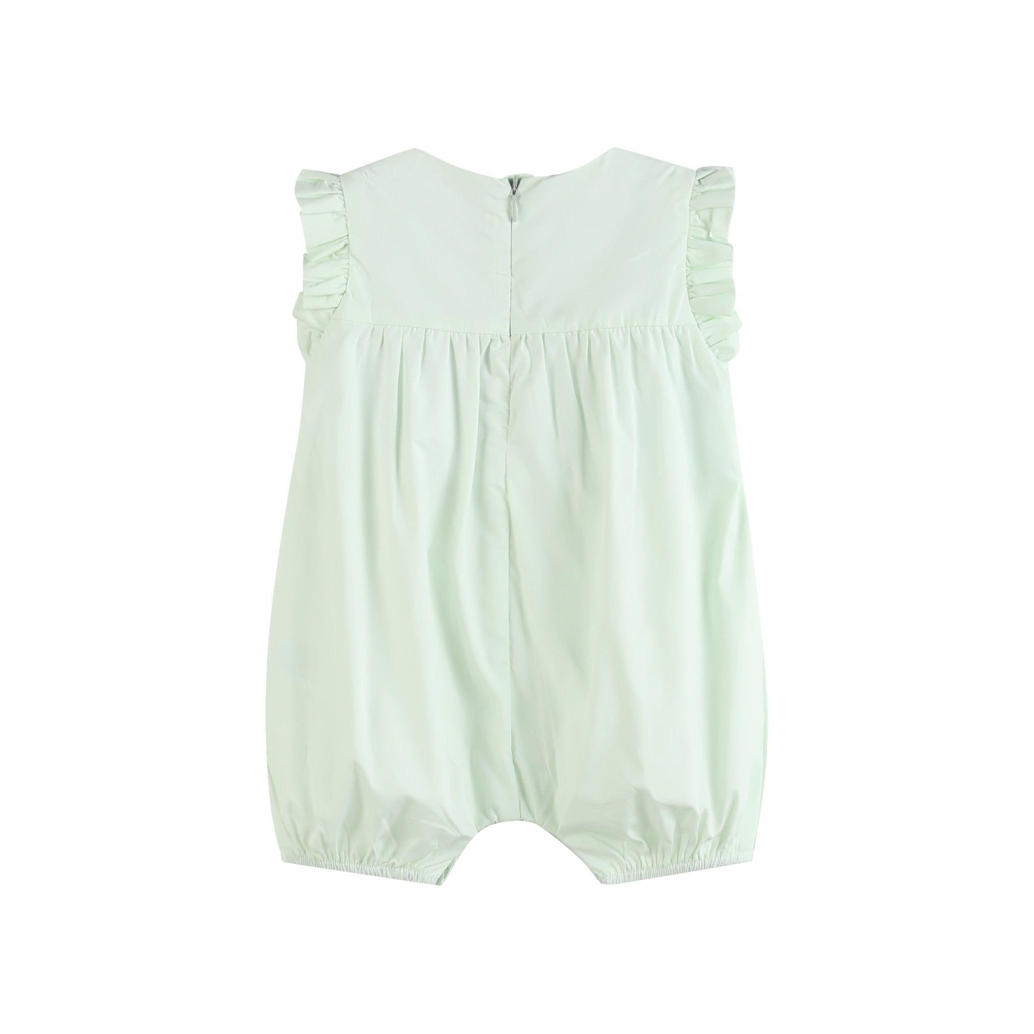Mint Green Ruffle Jumper Romper