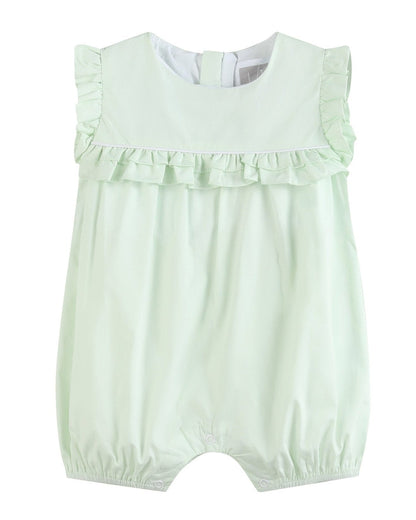 Mint Green Ruffle Jumper Romper