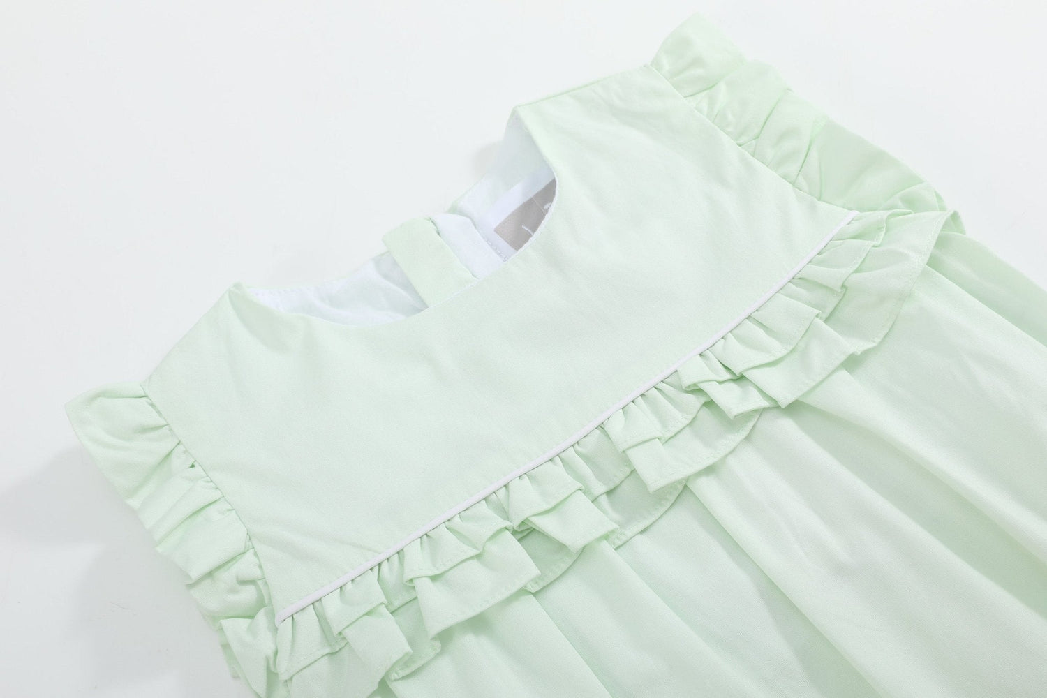 Mint Green Ruffle Jumper Romper