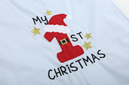My 1st Christmas Overalls
