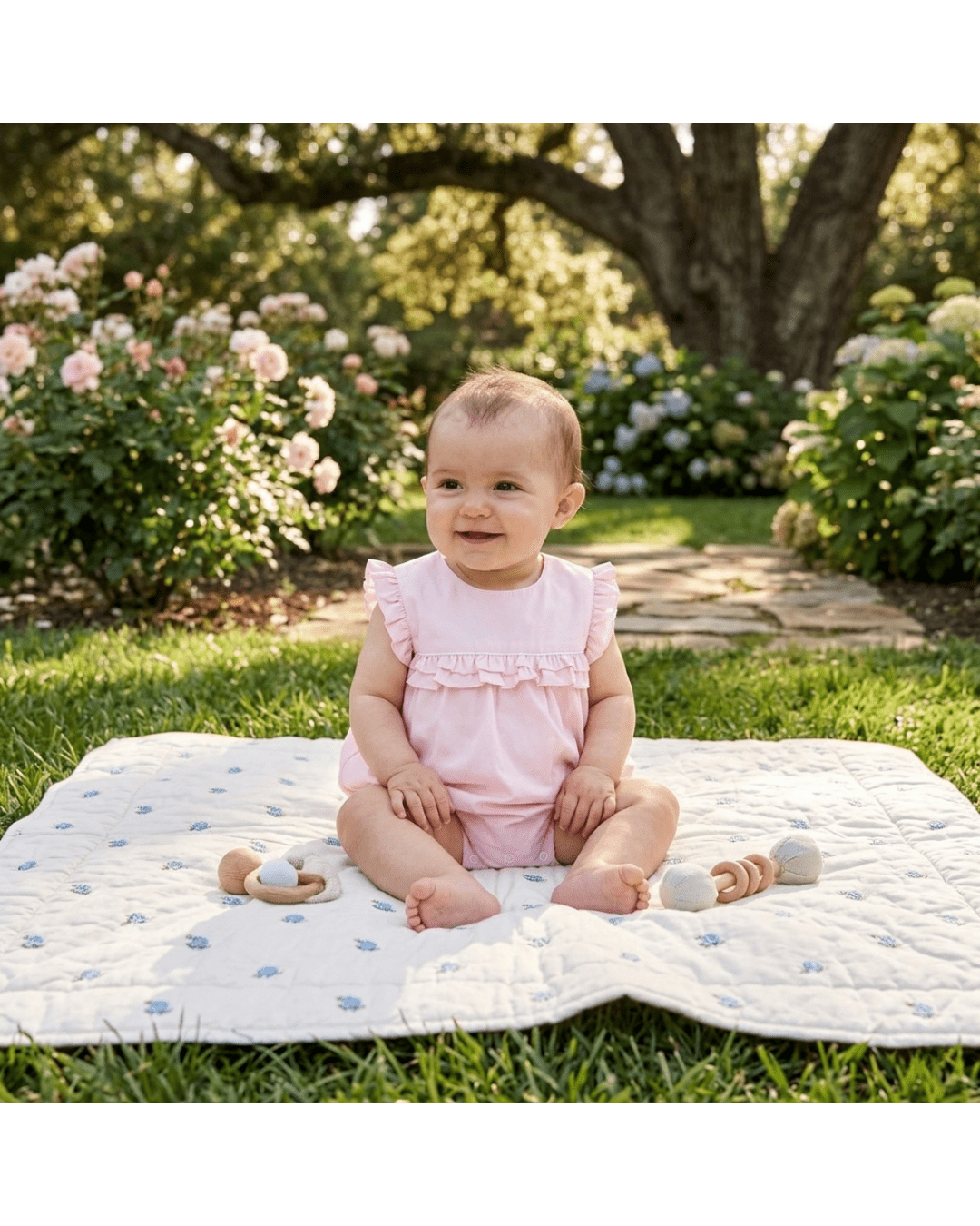 Pink Ruffle Jumper Romper