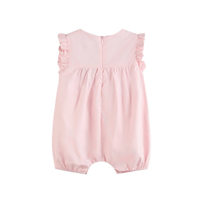 Pink Ruffle Jumper Romper