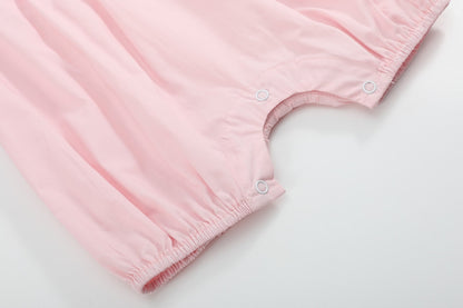 Pink Ruffle Jumper Romper