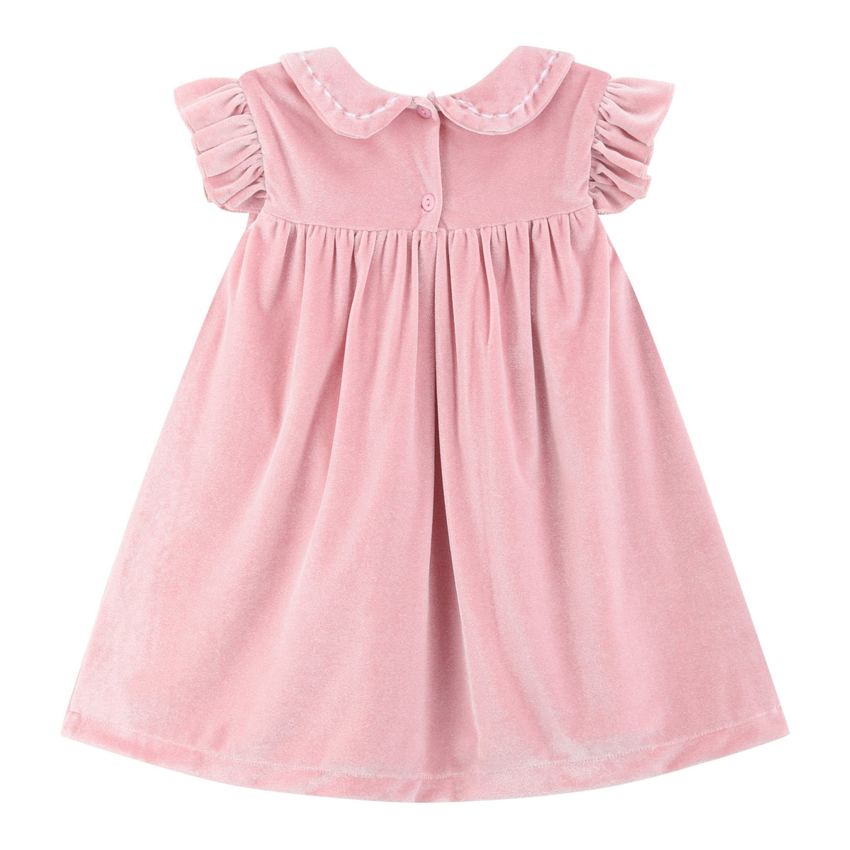 Pink Velvet Holiday Dress