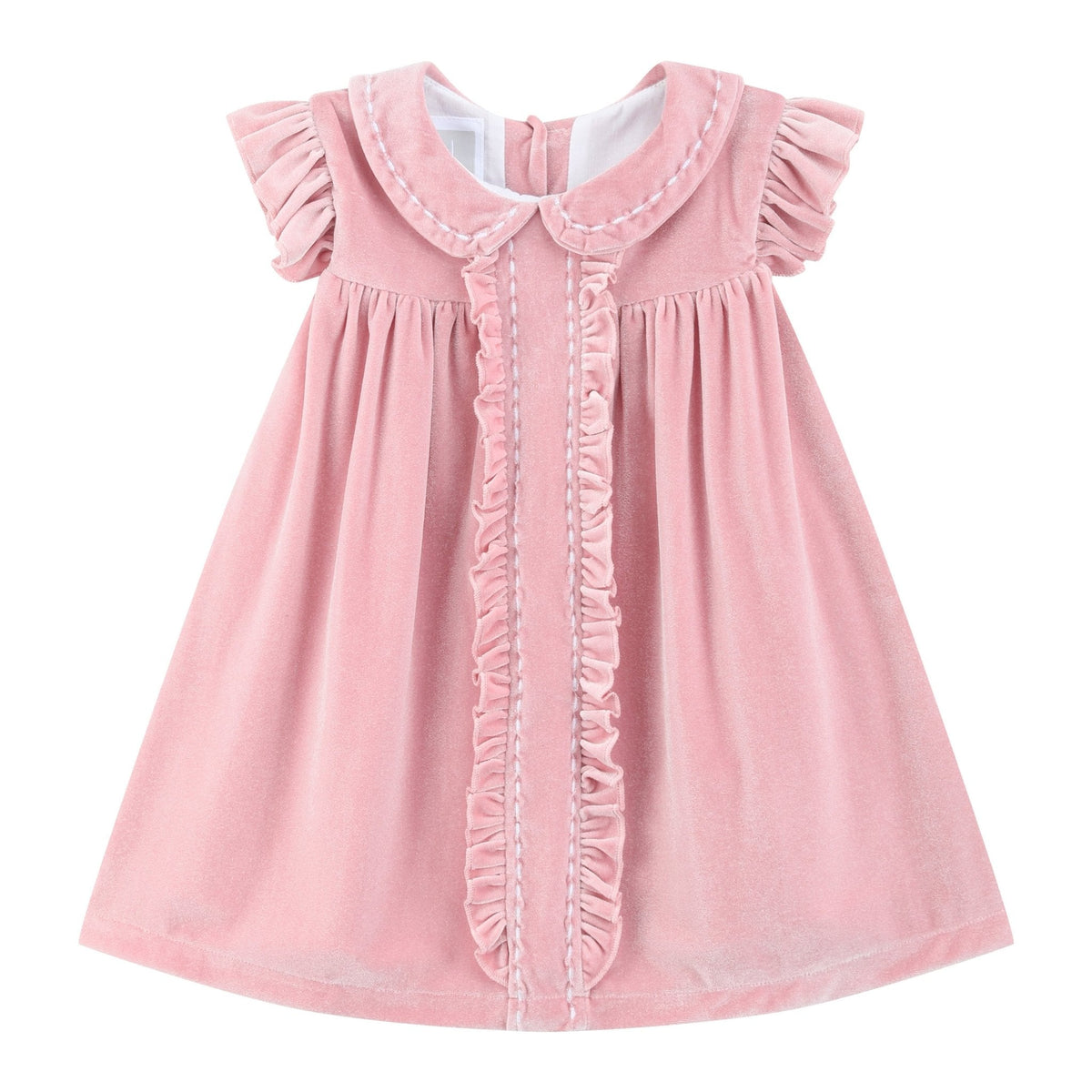 Pink Velvet Holiday Dress