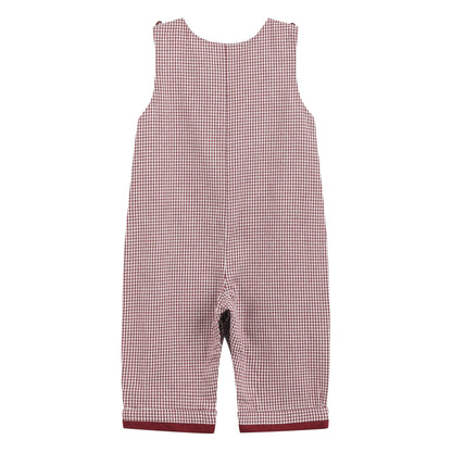 Red and Cream Gingham Farm Longall
