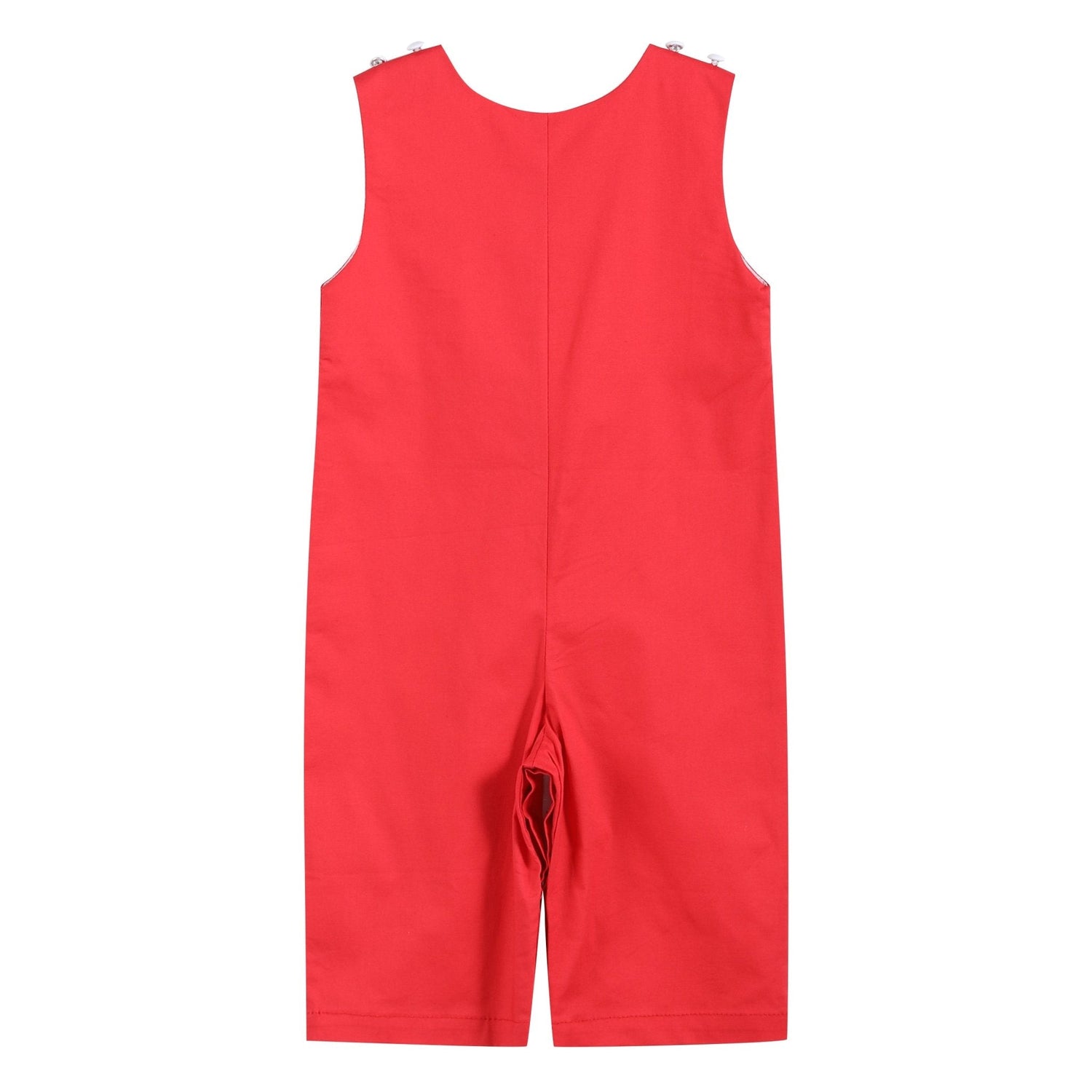 Red Santa Sleigh Overalls