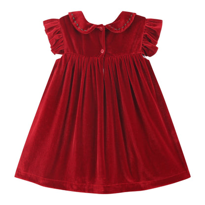 Red Velvet Holiday Dress