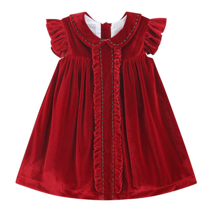 Red Velvet Holiday Dress