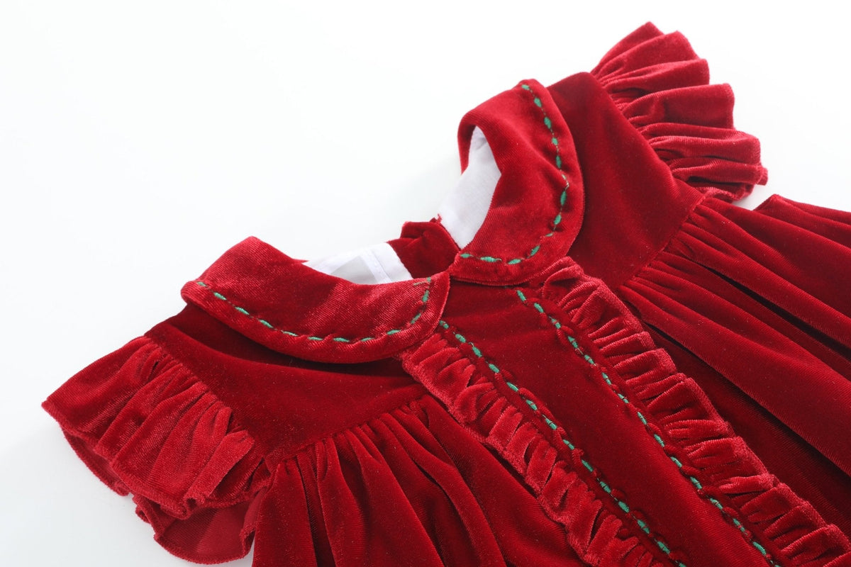 Red Velvet Holiday Dress