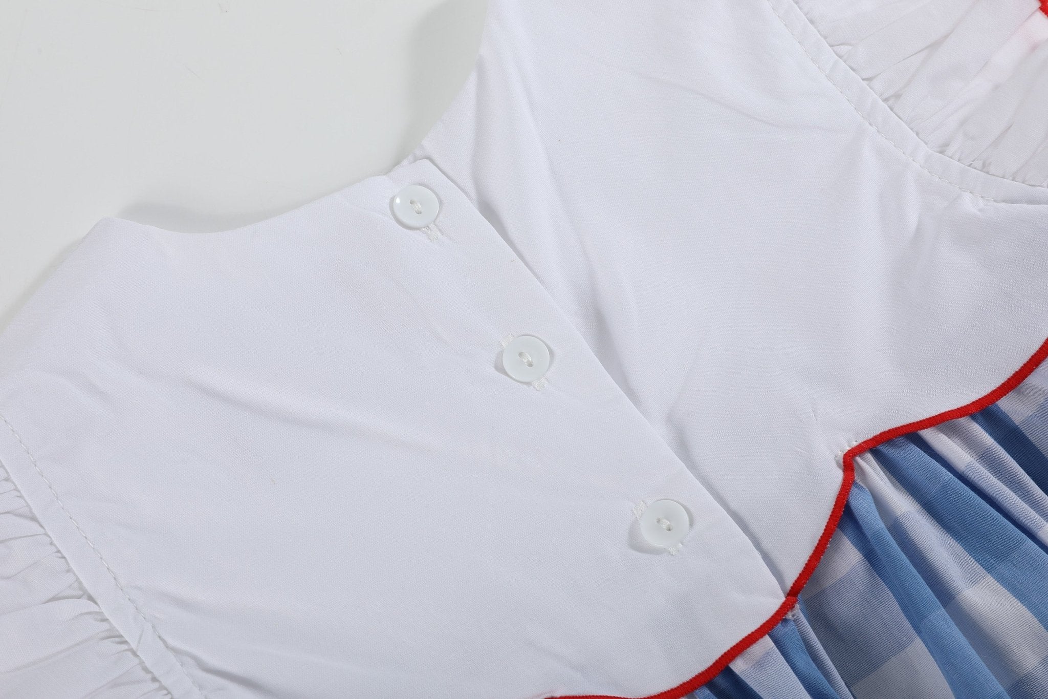 Red, White and Blue Flutter Dress