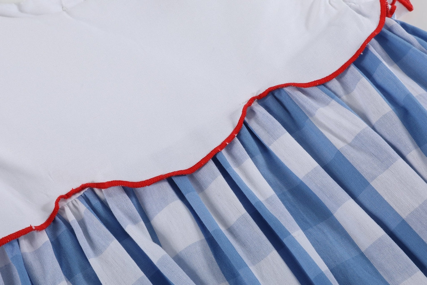 Red, White and Blue Flutter Dress