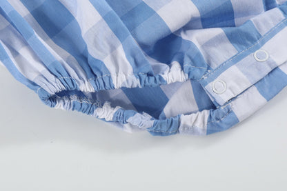 Red, White and Blue Flutter Romper