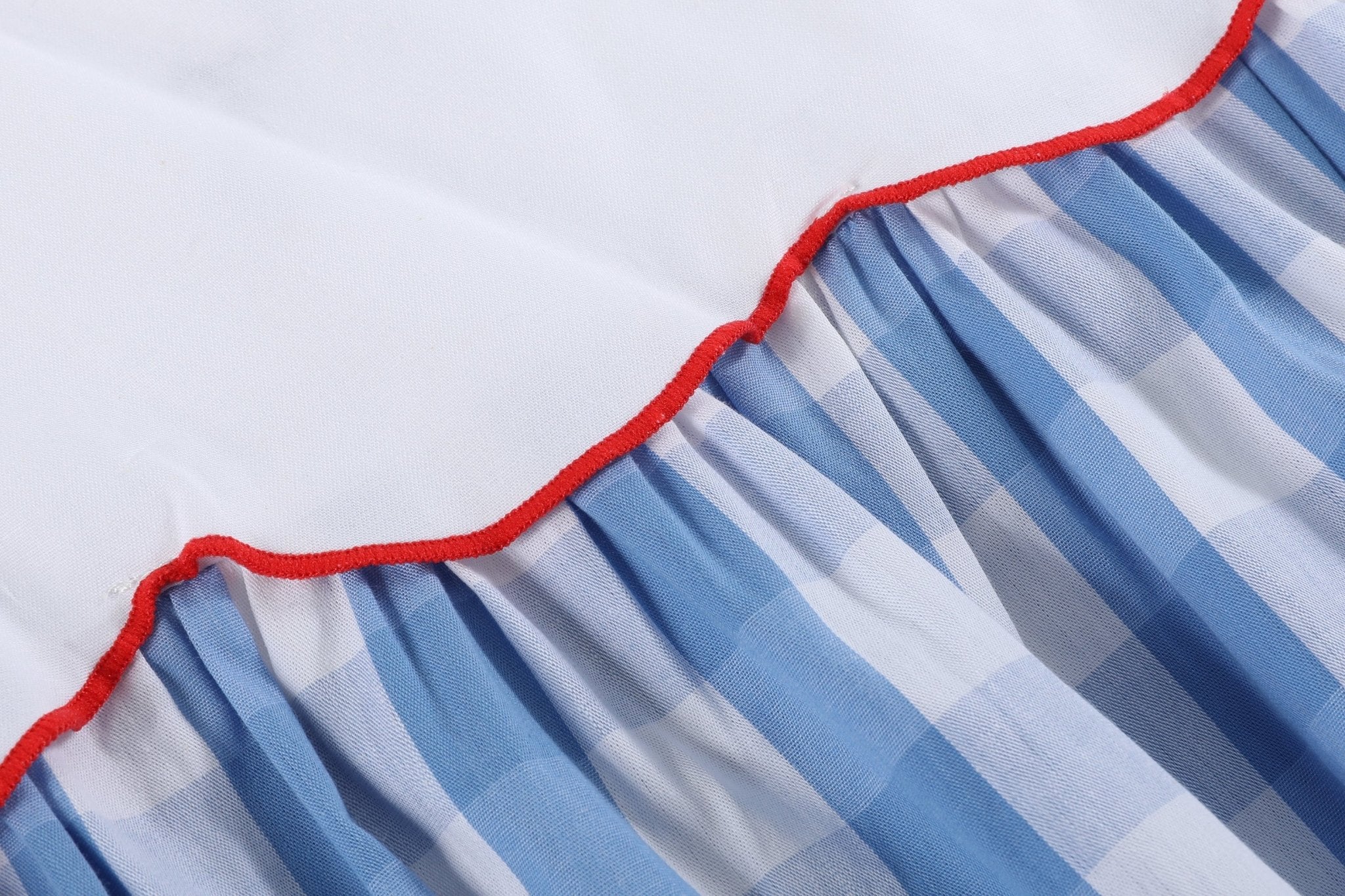 Red, White and Blue Flutter Romper