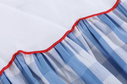 Red, White and Blue Flutter Romper