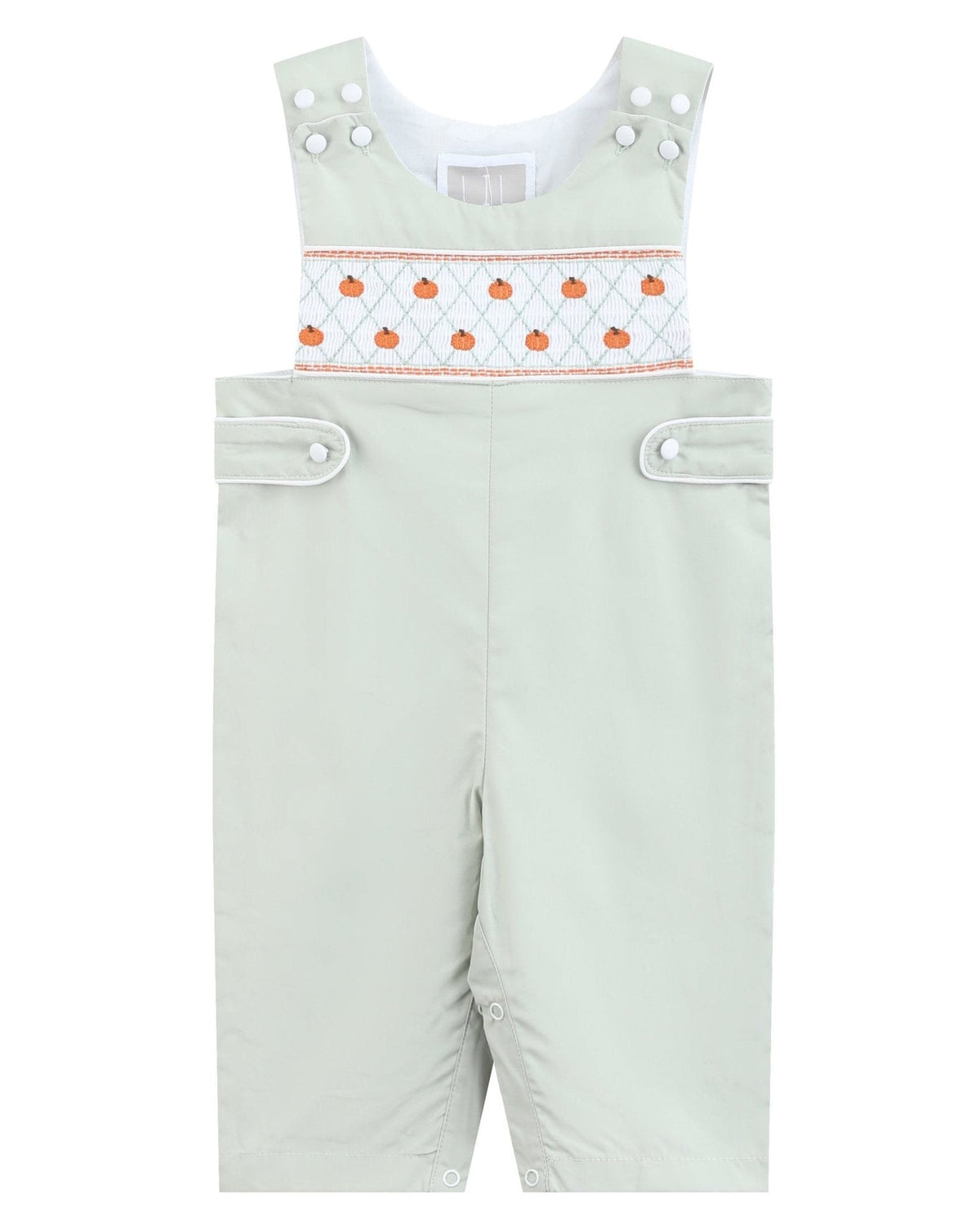 Sage Green Pumpkin Smocked Longall