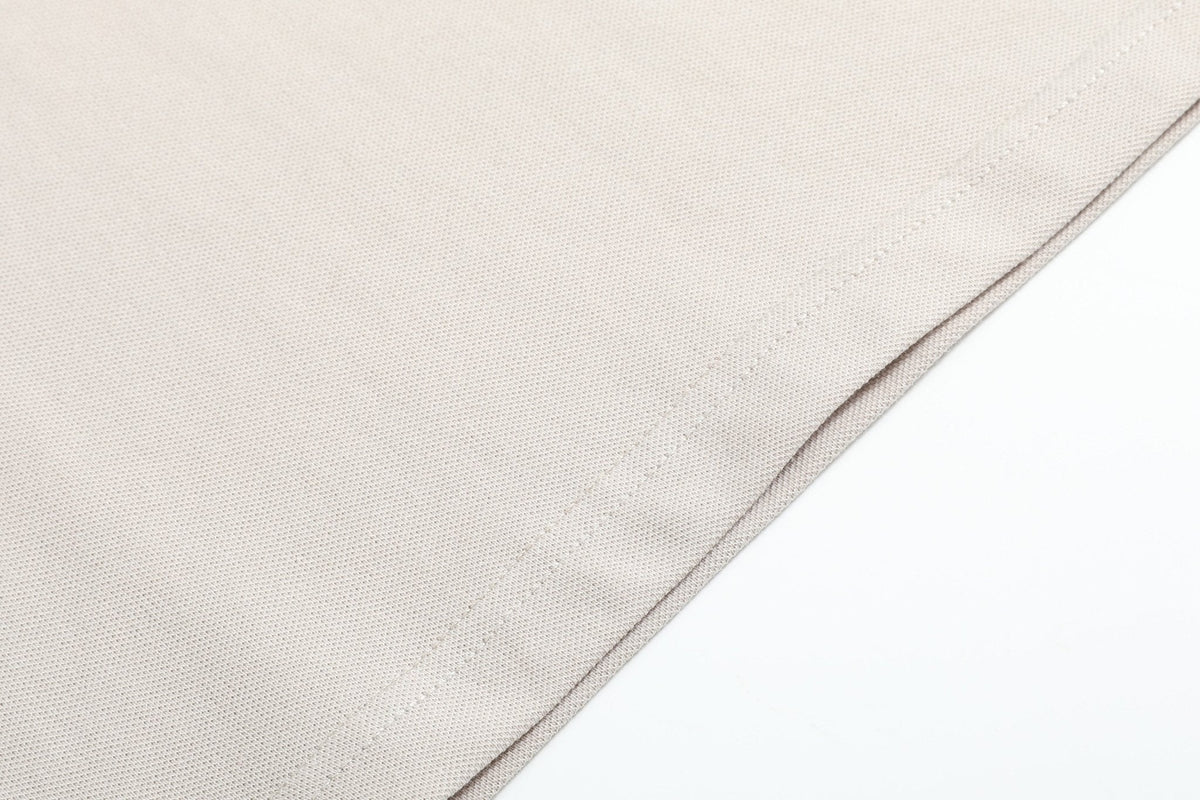 Sand Beige Tractor Polo Golf Shirt