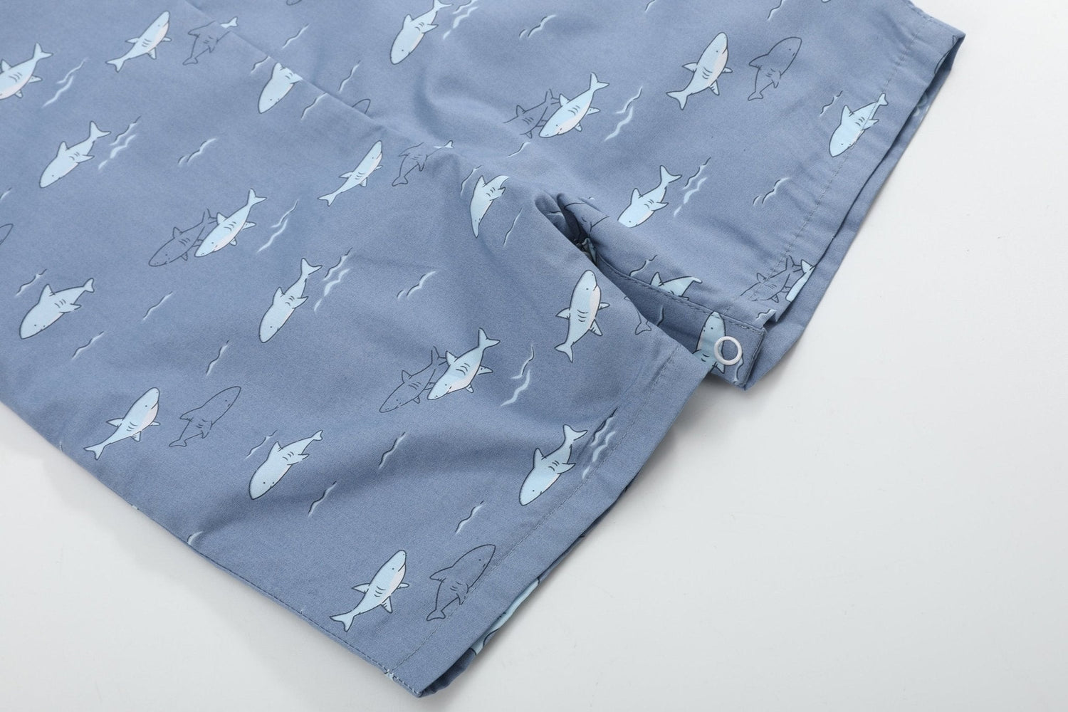 Shark Print Shortalls